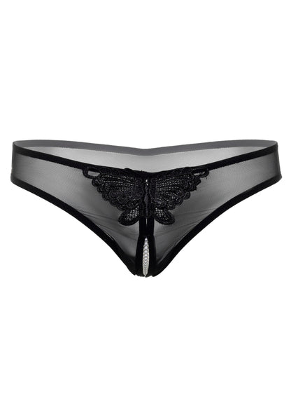 Bestel: Indra crotchless beaded thong - bij Happytoys: de erotische sex webshop | liever Happy dan Easy ⭐⭐⭐⭐⭐