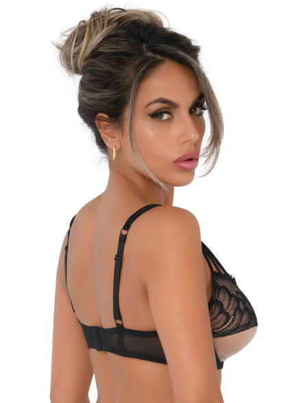 Bestel: Unlined bra with faux underbust - bij Happytoys: de erotische sex webshop | liever Happy dan Easy ⭐⭐⭐⭐⭐