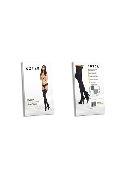 Hold Ups H026 stockings by Kotek