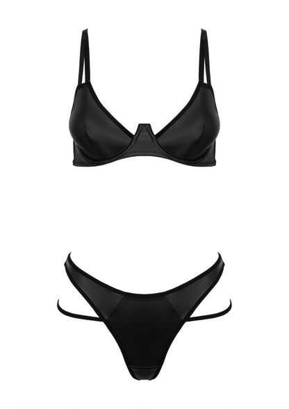 Bestel: Blackelia 2pcs set - bij Happytoys: de erotische sex webshop | liever Happy dan Easy ⭐⭐⭐⭐⭐