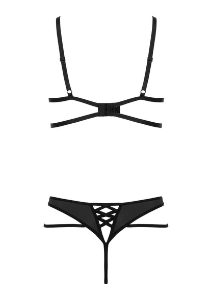 Bestel: Blackelia 2pcs set - bij Happytoys: de erotische sex webshop | liever Happy dan Easy ⭐⭐⭐⭐⭐