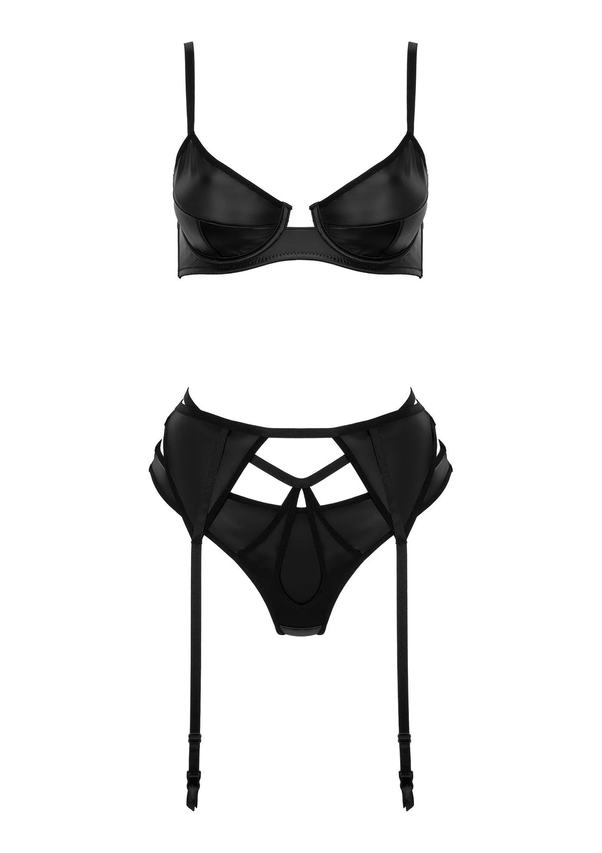 Bestel: Blackelia 3pcs set - bij Happytoys: de erotische sex webshop | liever Happy dan Easy ⭐⭐⭐⭐⭐