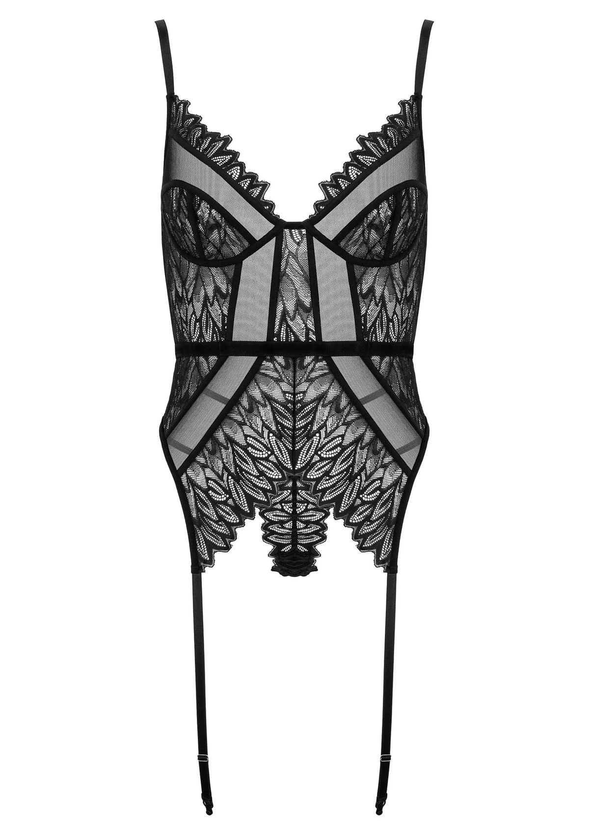 Beste vandaag nog: Corset And Thong S/M CO102 by Kotek - bij Happytoys Sexshop: Toys for Feeling Happy & Easy 😊