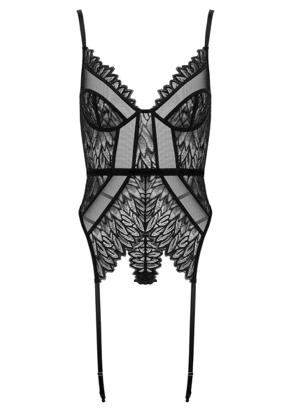 Beste vandaag nog: Corset And Thong S/M CO102 by Kotek - bij Happytoys Sexshop: Toys for Feeling Happy & Easy 😊