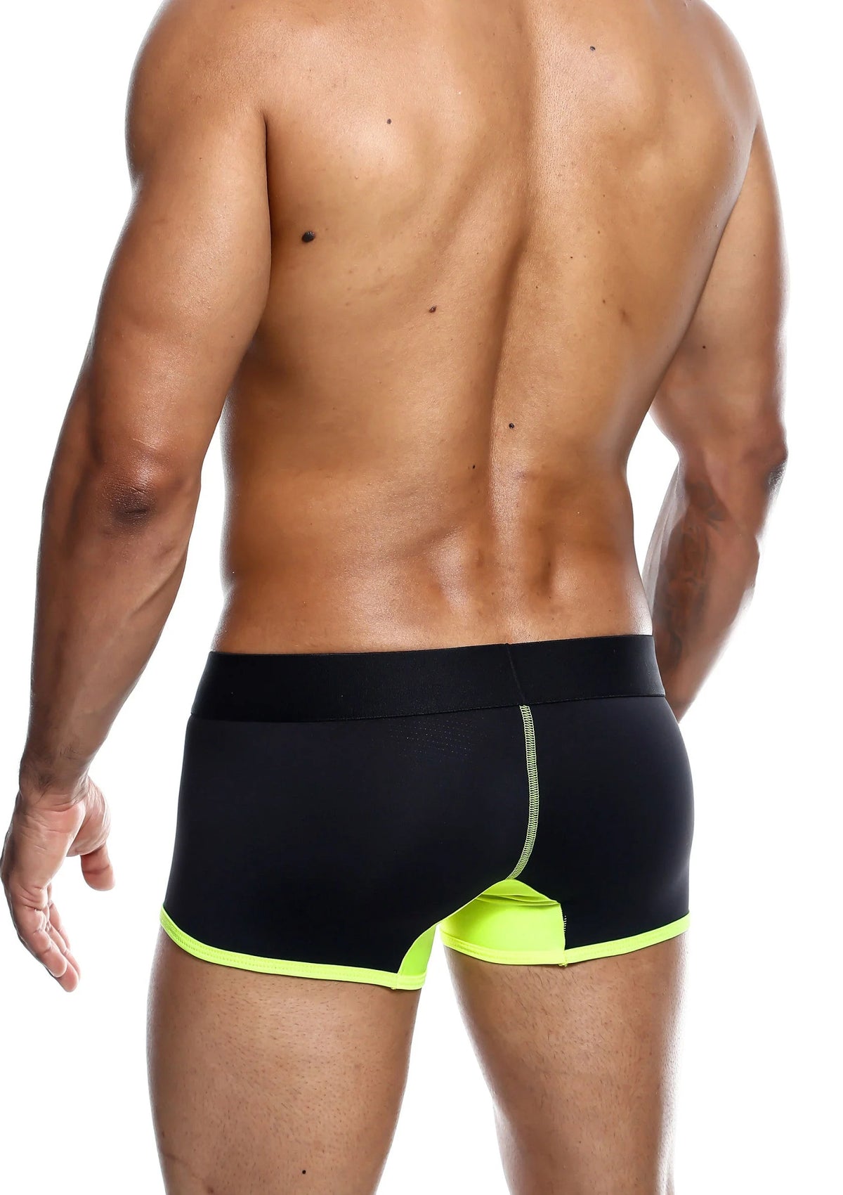 Bestel: MaleBasics Neon Trunk - bij Happytoys: de erotische sex webshop | liever Happy dan Easy ⭐⭐⭐⭐⭐
