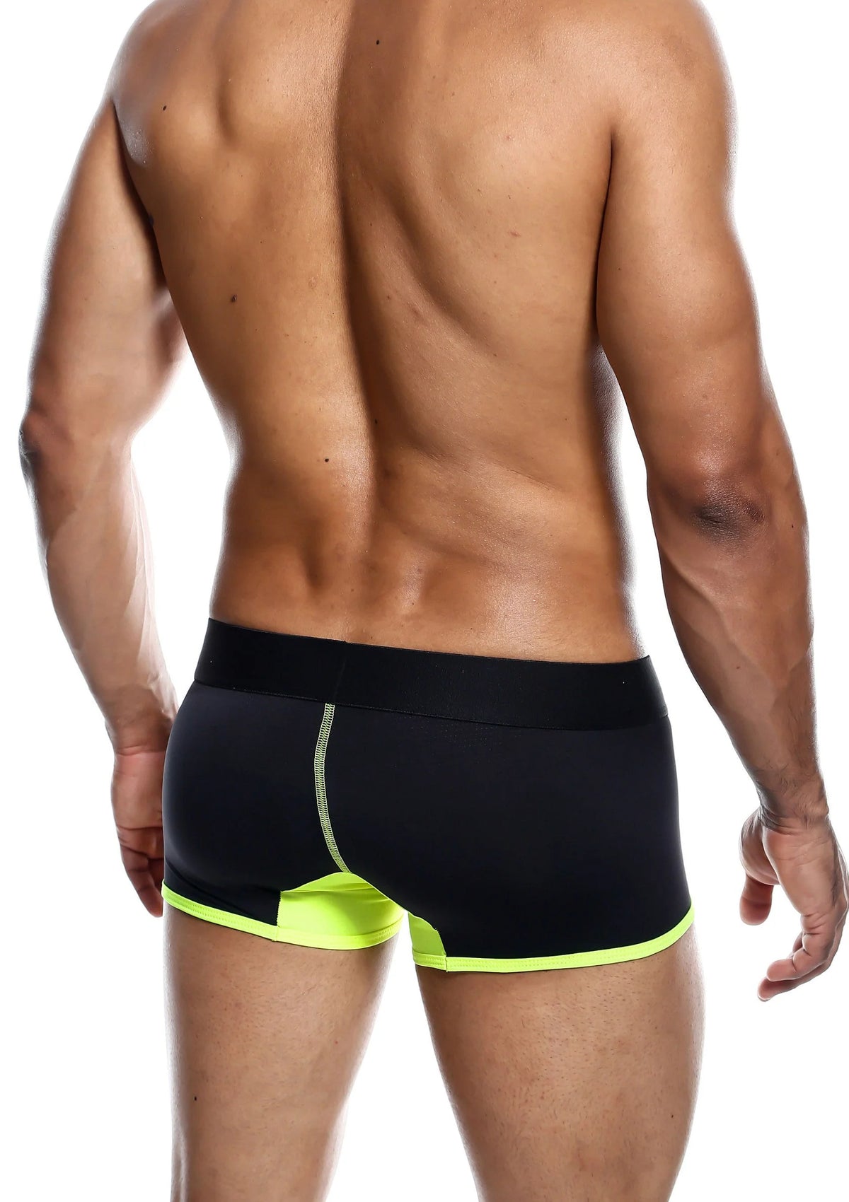 Bestel: MaleBasics Neon Trunk - bij Happytoys: de erotische sex webshop | liever Happy dan Easy ⭐⭐⭐⭐⭐