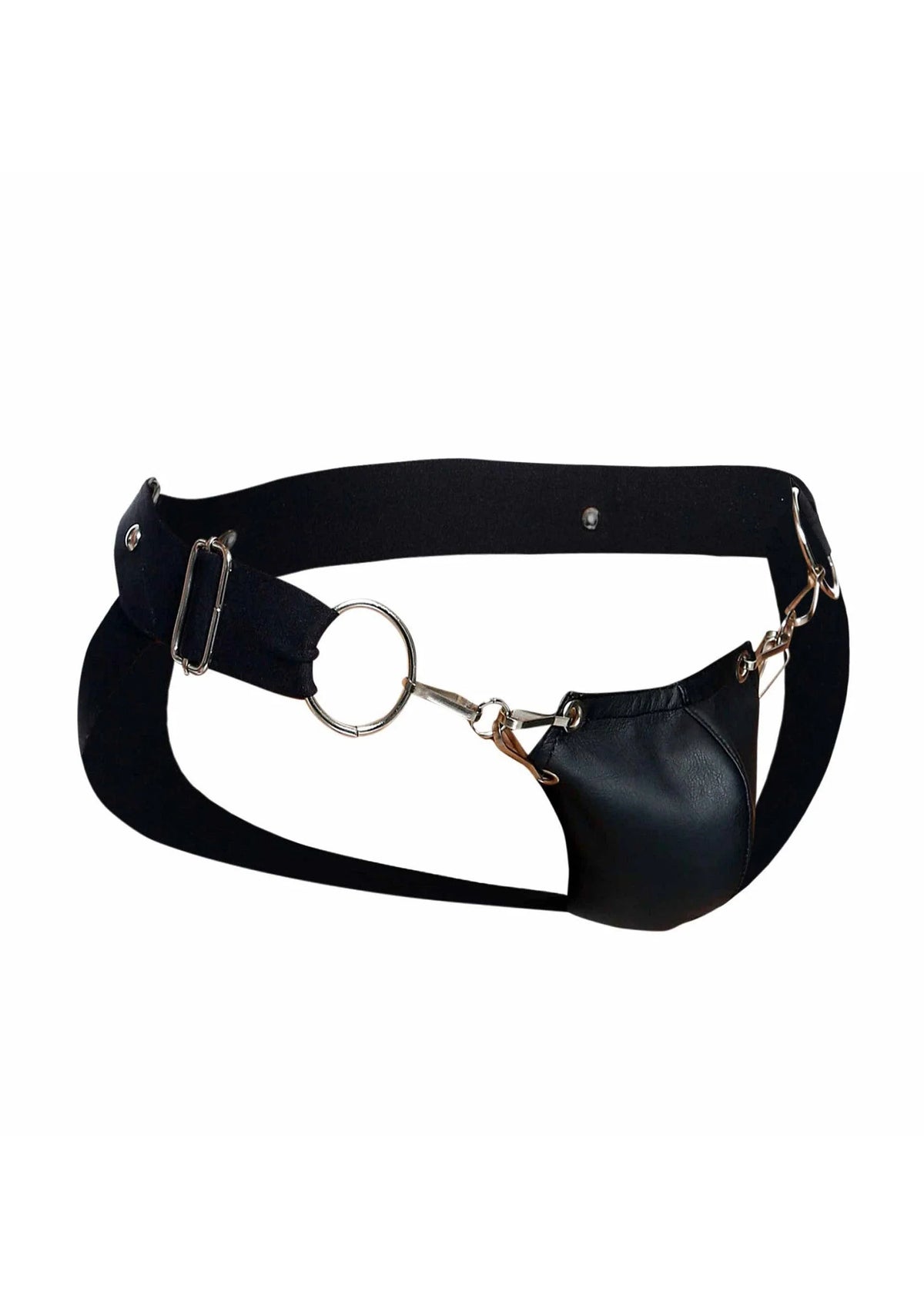 Bestel: DNGEON Snap Jockstrap - bij Happytoys: de erotische sex webshop | liever Happy dan Easy ⭐⭐⭐⭐⭐ - Default Title - 81292 - BLACK - O/S
