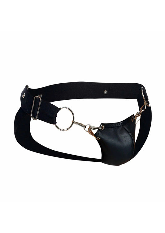 Bestel: DNGEON Snap Jockstrap - bij Happytoys: de erotische sex webshop | liever Happy dan Easy ⭐⭐⭐⭐⭐ - Default Title - 81292 - BLACK - O/S