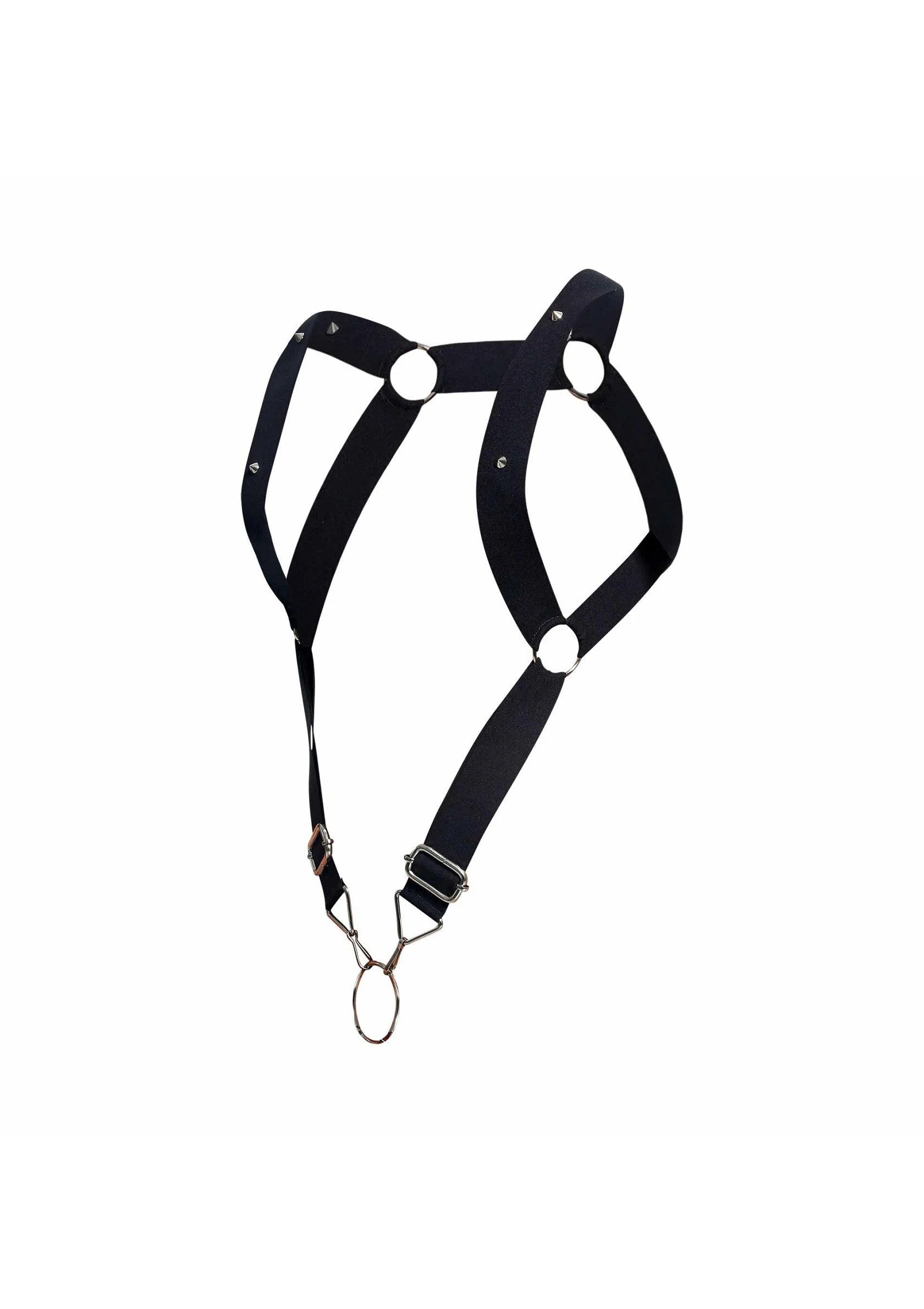 Beste vandaag nog: DNGEON Straigh Back Harness by MOB Eroticwear - bij Happytoys - Default Title - 81294 - BLACK - O/S