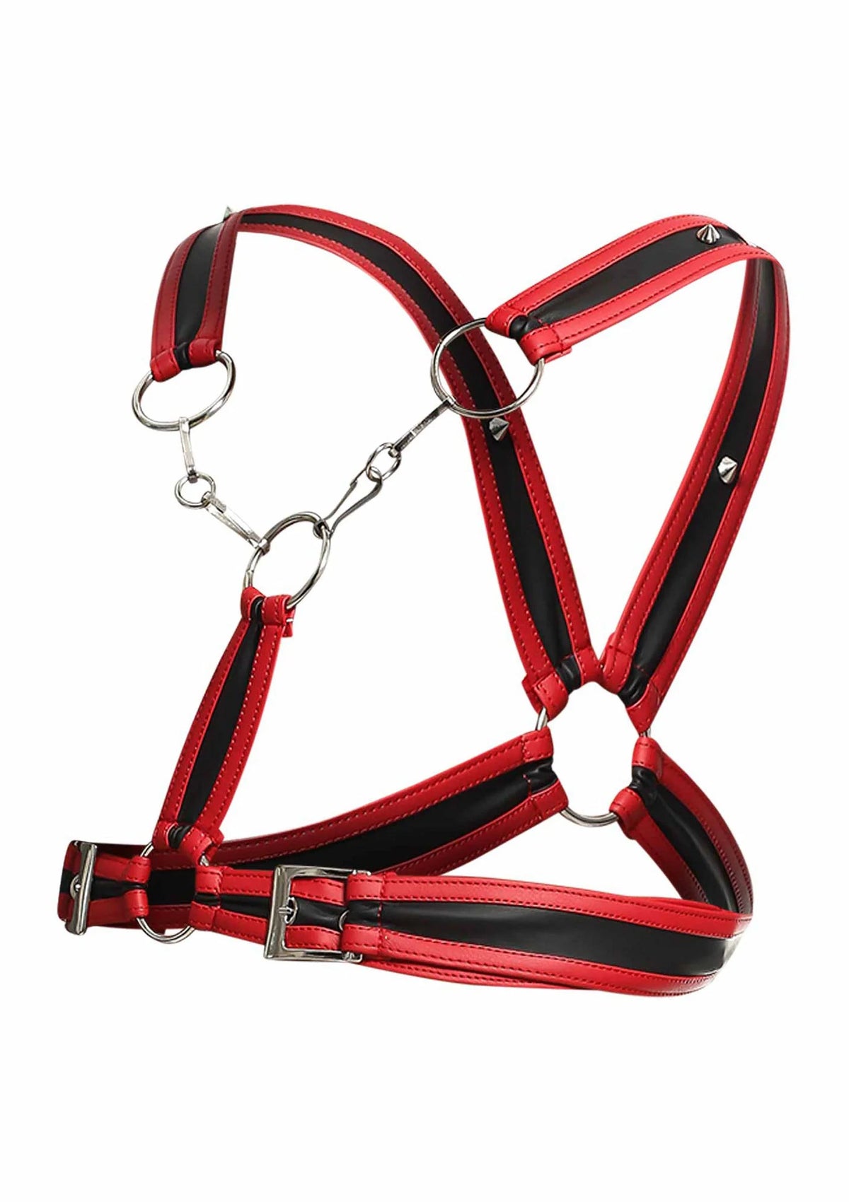 Bestel: DNGEON Cross Chain Harness - bij Happytoys: de erotische sex webshop | liever Happy dan Easy ⭐⭐⭐⭐⭐