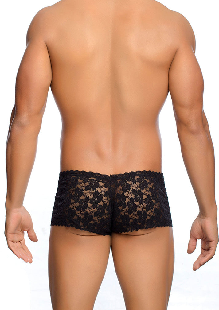 Rose Lace Boy Short by MOB Eroticwear