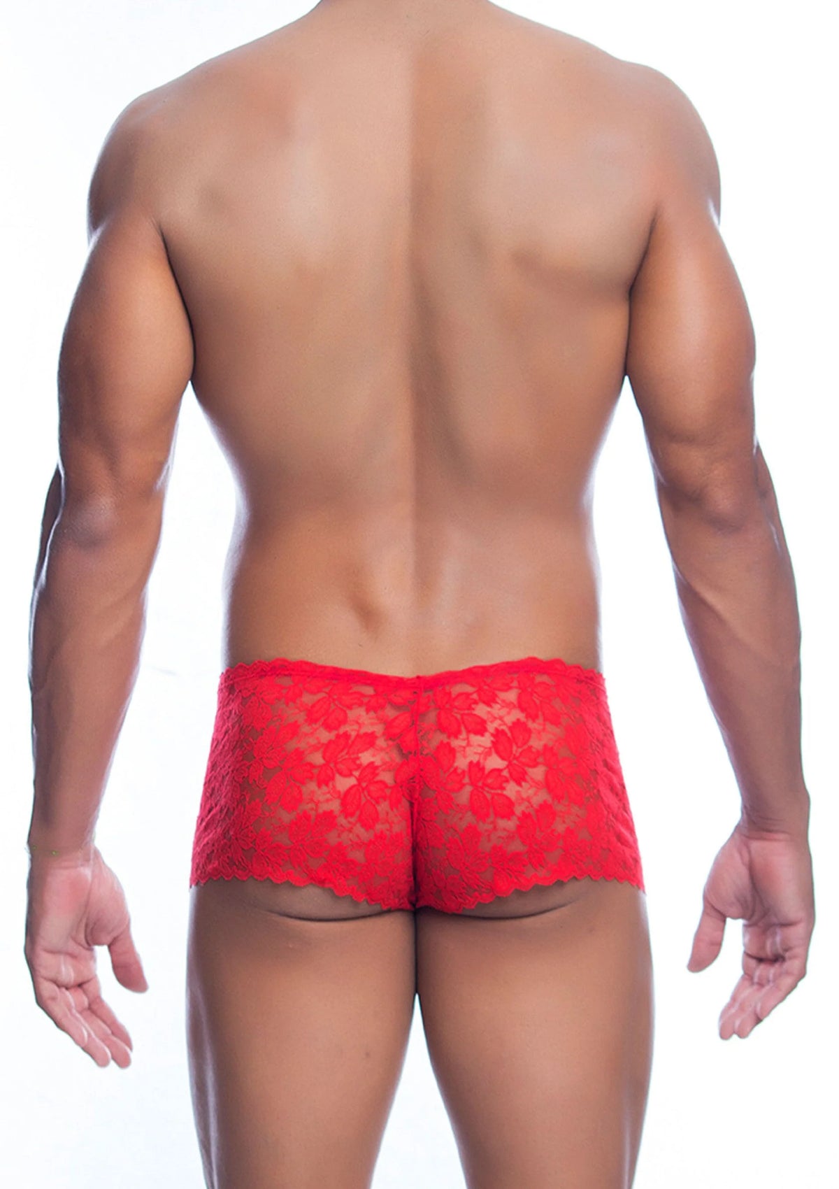 Bestel: Rose Lace Boy Short by MOB Eroticwear - bij Happytoys.nl, happytoys.be, Happytoys.ae: erotische sex webshop | liever Happy dan Easy ⭐⭐⭐⭐⭐