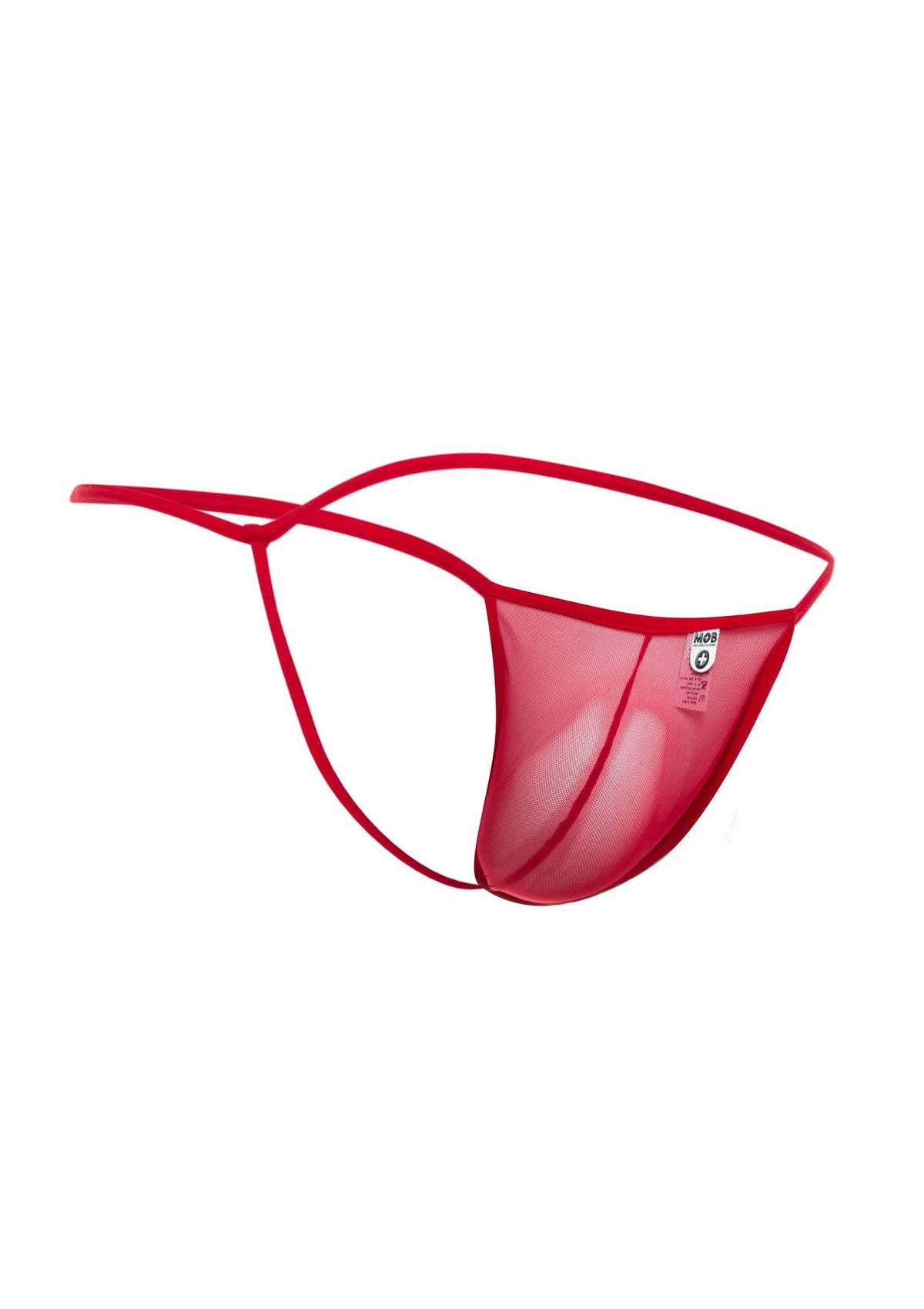Bestel: MOB Sheer T - Back Thong by MOB Eroticwear - bij Happytoys.nl, happytoys.be, Happytoys.ae: erotische sex webshop | liever Happy dan Easy ⭐⭐⭐⭐⭐