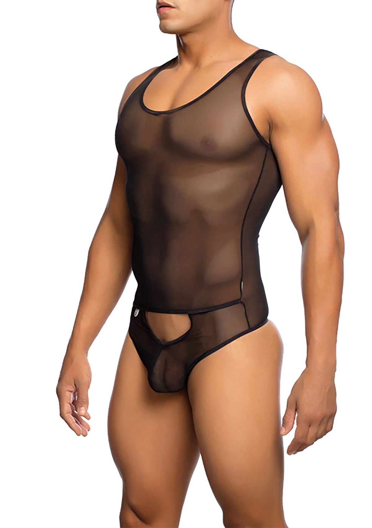 Bestel: MOB Sexy Sheer Body - bij Happytoys: de erotische sex webshop | liever Happy dan Easy ⭐⭐⭐⭐⭐ - Default Title - 81336 - BLACK - L/XL