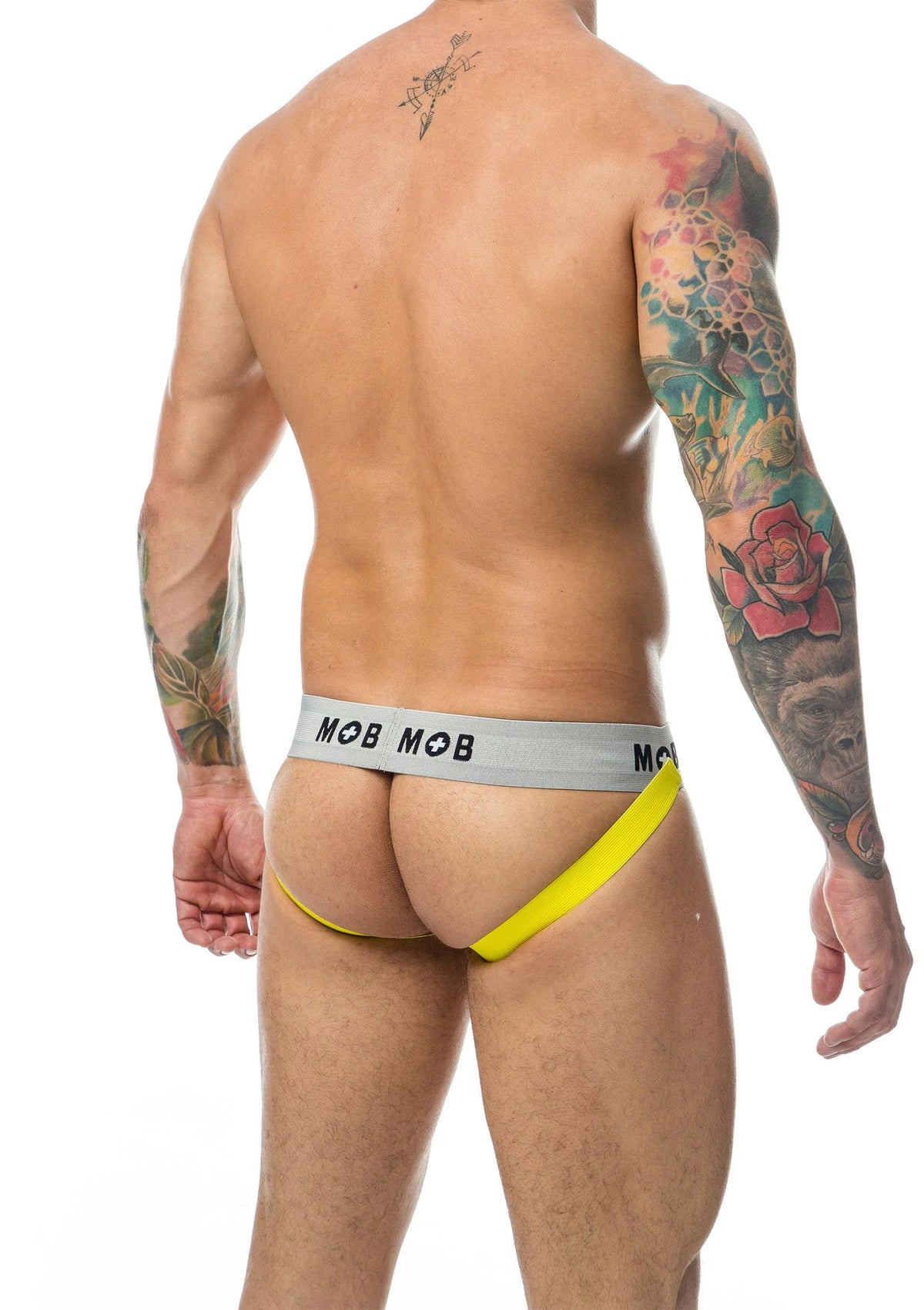 Bestel: MOB Stripe Classic Jock by MOB Eroticware - bij Happytoys: de erotische sex webshop | liever Happy dan Easy ⭐⭐⭐⭐⭐