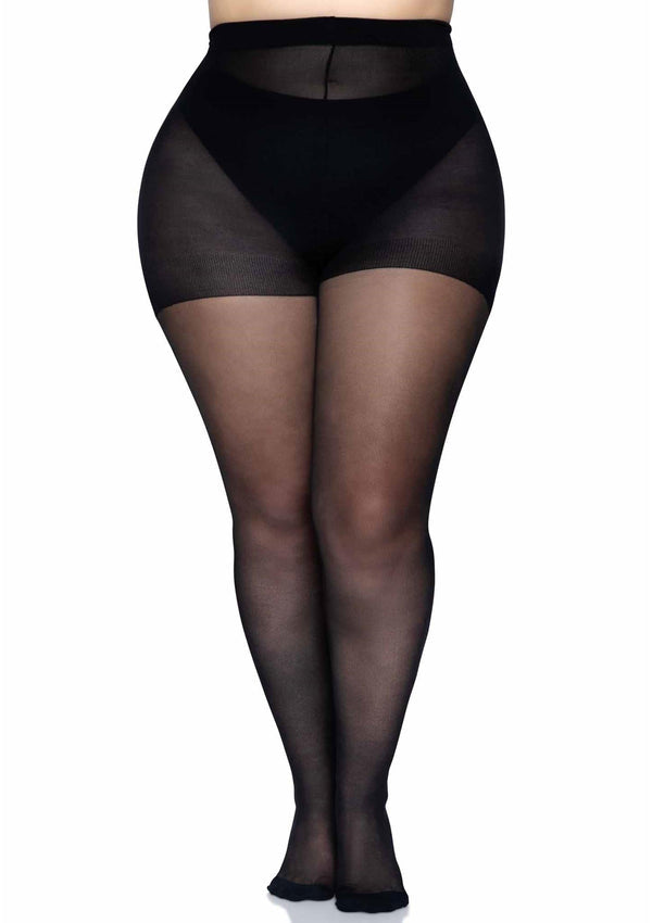 Plus Backseam Pantyhose by Leg Avenue