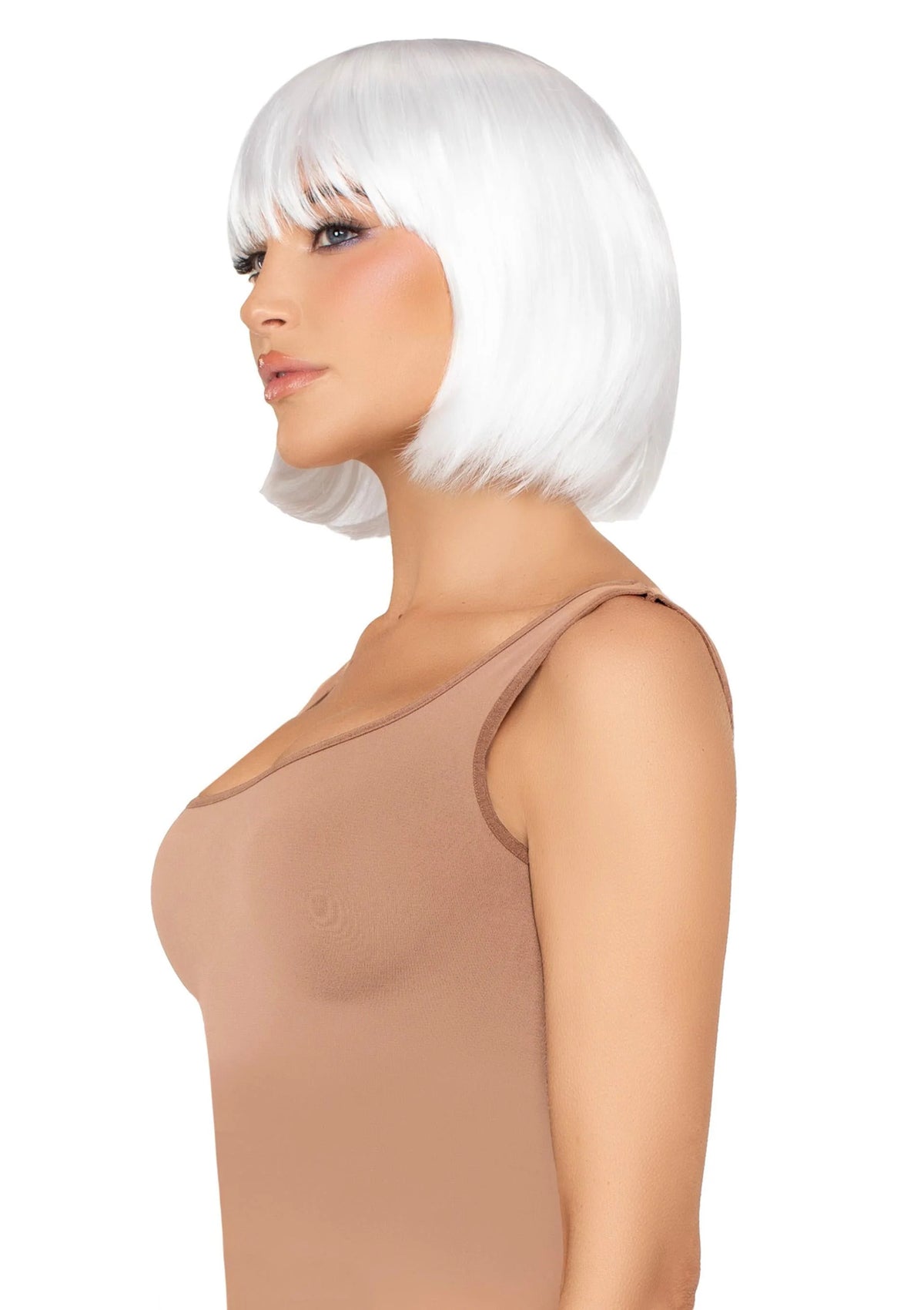 Beste vandaag nog: Pearl Short Natural Bob Wig - bij Happytoys Sexshop: online sex shop for Feeling Happy & Easy 😊