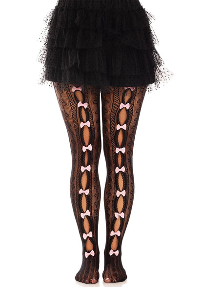 Bestel: Sweetheart Striped Net Pantyhose - bij Happytoys: de erotische sex webshop | liever Happy dan Easy ⭐⭐⭐⭐⭐