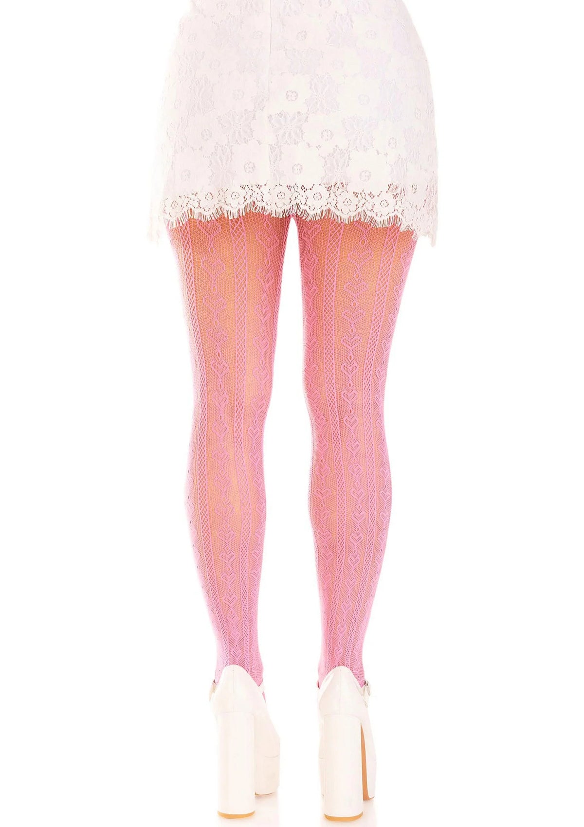 Bestel: Sweetheart Striped Net Pantyhose - bij Happytoys: de erotische sex webshop | liever Happy dan Easy ⭐⭐⭐⭐⭐