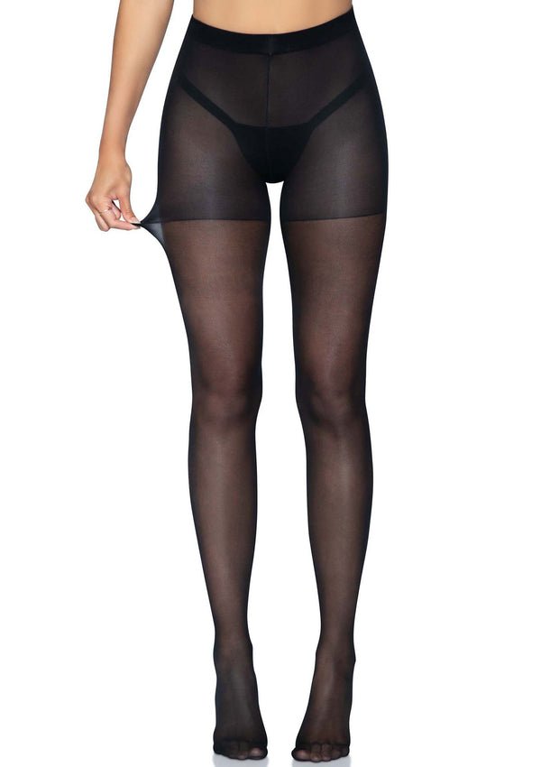 Sheer open butt pantyhose by Leg Avenue