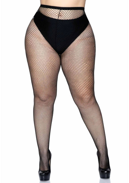 Plus Fishnet Pantyhose