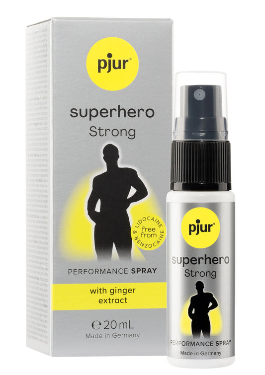 Beste vandaag nog: Superhero Strong Performance Spray 20 ml - bij Happytoys Sexshop: online sex shop for Feeling Happy & Easy 😊