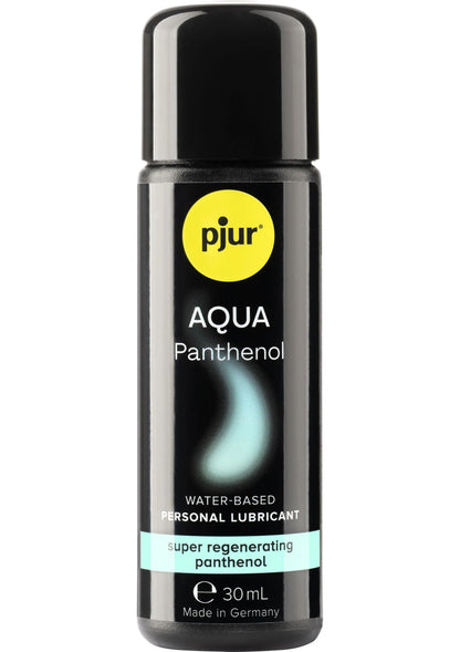 Bestel: Aqua Panthenol Lube 30 ml by Pjur Aqua - glijmiddel bij Happytoys.nl, happytoys.be, Happytoys.ae: erotische sex webshop | liever Happy dan Easy ⭐⭐⭐⭐⭐ - Default Title - 90079 - NATUREL - 30