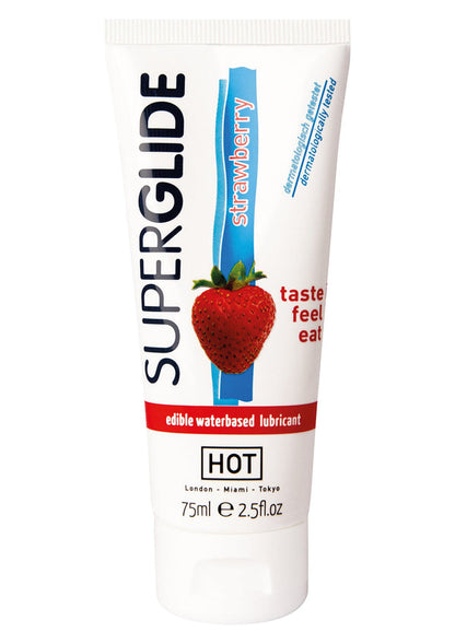 Superglide Edible Lube 75 ml by Hot
