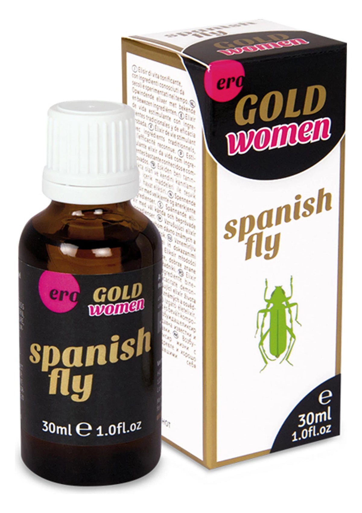Bestel: Gold Women Spanish Fly 3 ml - bij Happytoys: de erotische sex webshop | liever Happy dan Easy ⭐⭐⭐⭐⭐ - Default Title - 90328 - NATUREL - 30