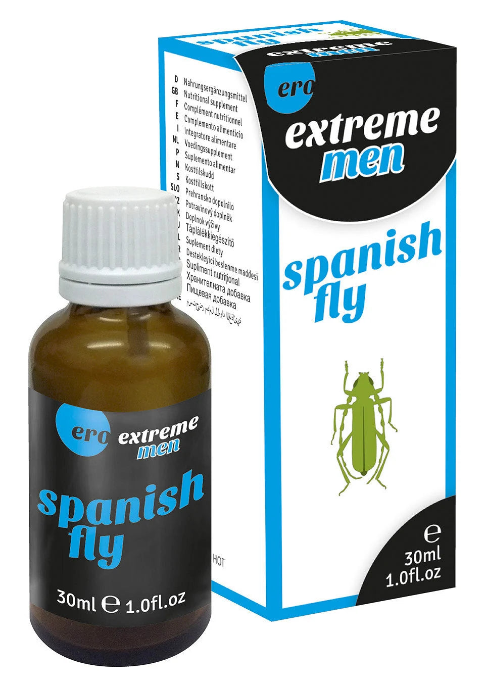 Bestel: Extreme Men Spanish Fly 30 ml - bij Happytoys: de erotische sex webshop | liever Happy dan Easy ⭐⭐⭐⭐⭐ - Default Title - 90329 - NATUREL - 30