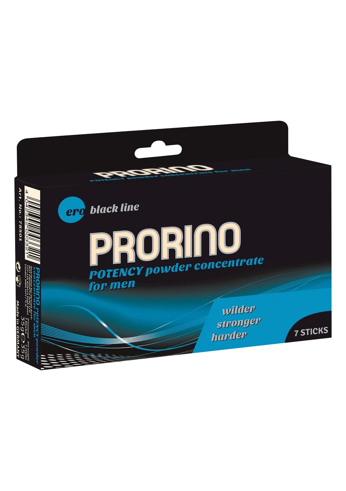 Bestel: Prorino Potency Powder For Men 7 sticks - bij Happytoys: de erotische sex webshop | liever Happy dan Easy ⭐⭐⭐⭐⭐ - Default Title - 90369 - NATUREL