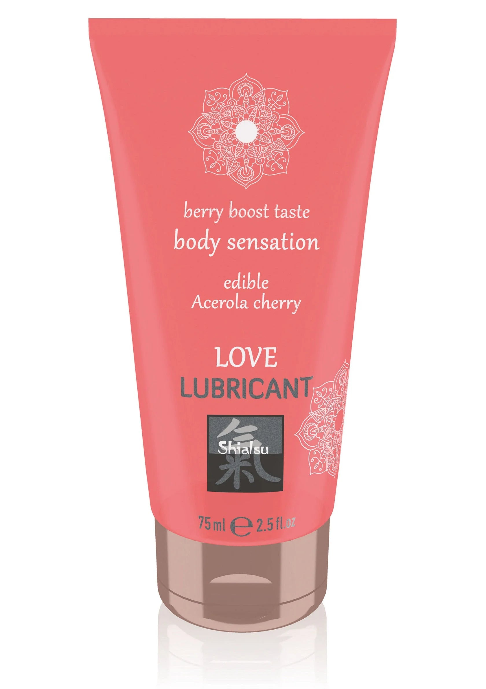 Shiatsu liefdeglijmiddel tube, 75 ml, Acerola cherry, rood