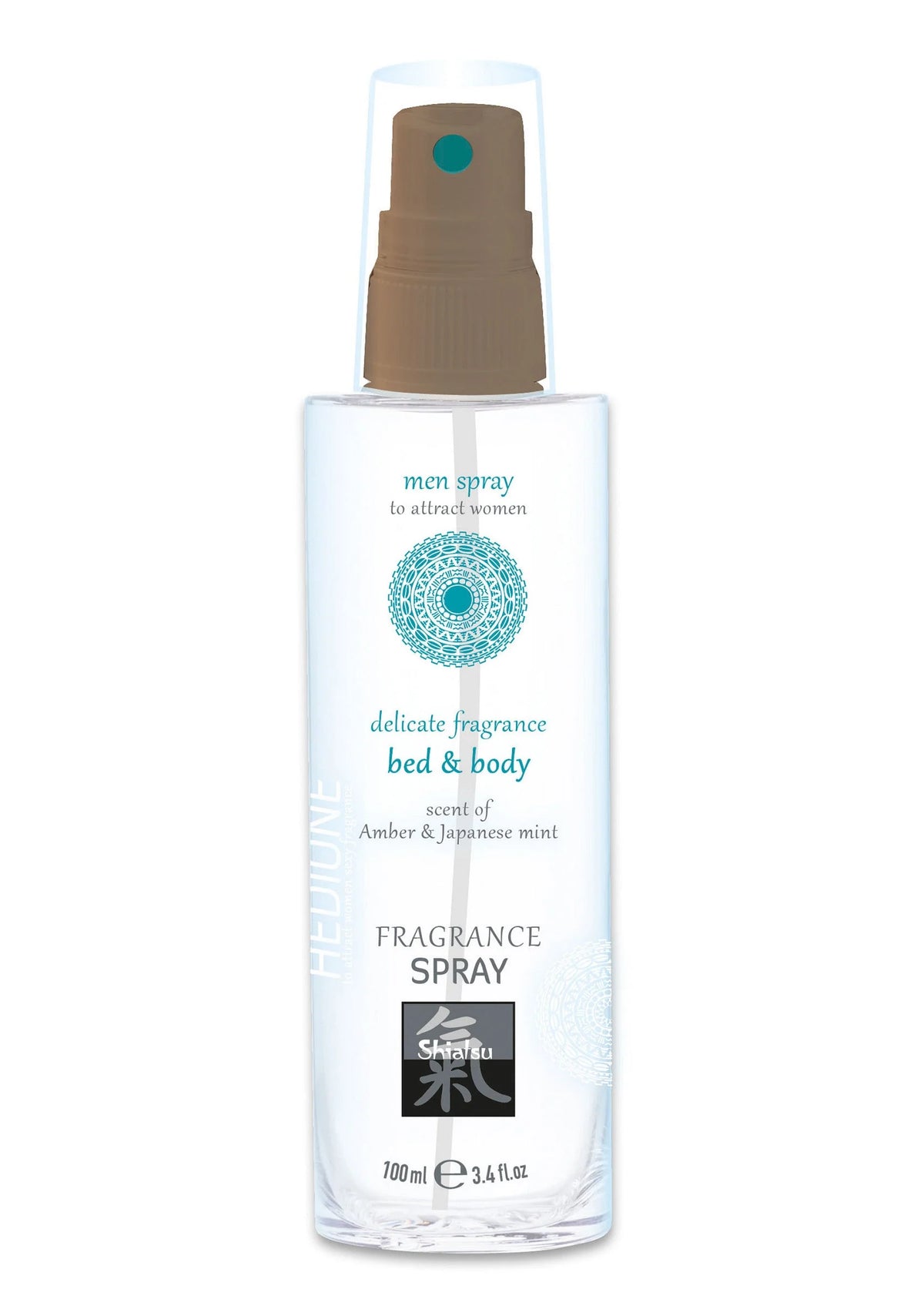 Bestel: Bed & Body Fragrance Spray 100 ml - bij Happytoys: de erotische sex webshop | liever Happy dan Easy ⭐⭐⭐⭐⭐ - Default Title - 90459 - AMBER - 100