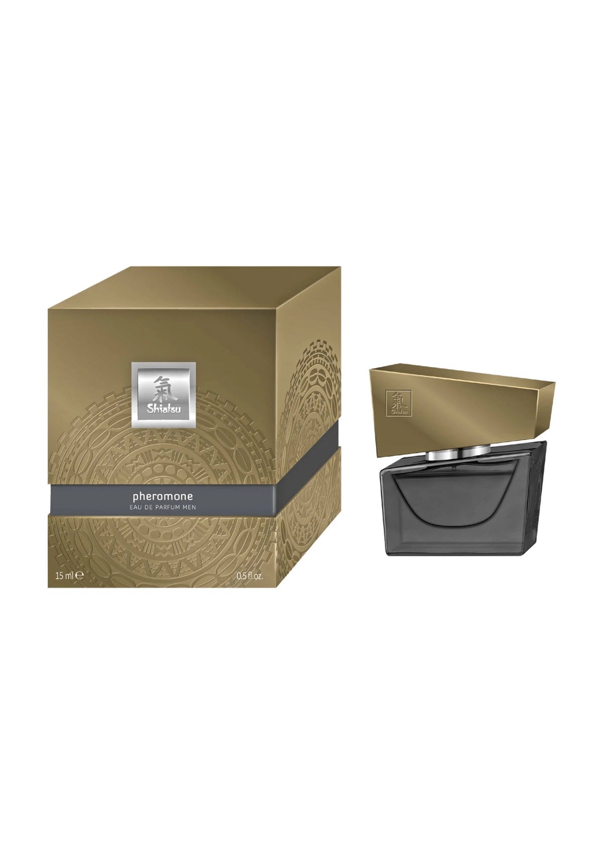 Bestel: Shiatsu Pheromone Men 15 ml - bij Happytoys: de erotische sex webshop | liever Happy dan Easy ⭐⭐⭐⭐⭐ - Default Title - 90511 - GREY - 15