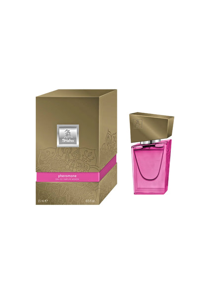 Bestel: Shiatsu Pheromone Women 15 ml - bij Happytoys: de erotische sex webshop | liever Happy dan Easy ⭐⭐⭐⭐⭐ - Default Title - 90513 - PINK - 15