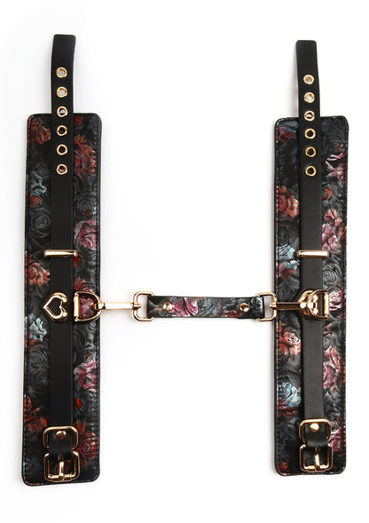 Floral Jacquard Ankle Cuffs by Geisha