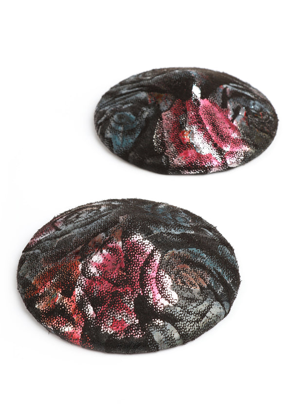 Floral Jacquard Nipple Pasty by Geisha