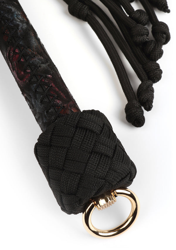 Floral Jacquard Bloom Bud Flogger by Geisha