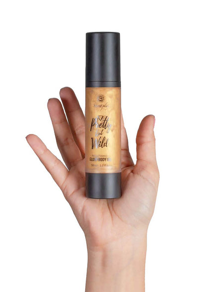 Bestel: Glow Body Oil 50 ml - bij Happytoys: de erotische sex webshop | liever Happy dan Easy ⭐⭐⭐⭐⭐