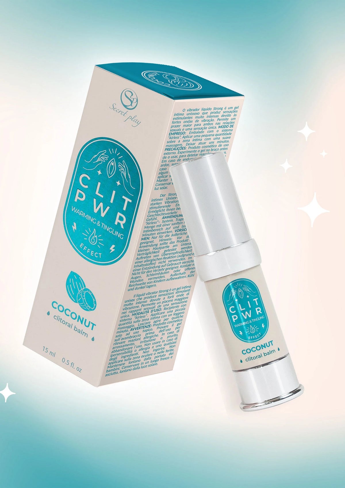 Beste vandaag nog: Clit Pwr Clitoral Balm 15 ml by Secret Play - bij Happytoys Sexshop: online sex shop for Feeling Happy & Easy 😊