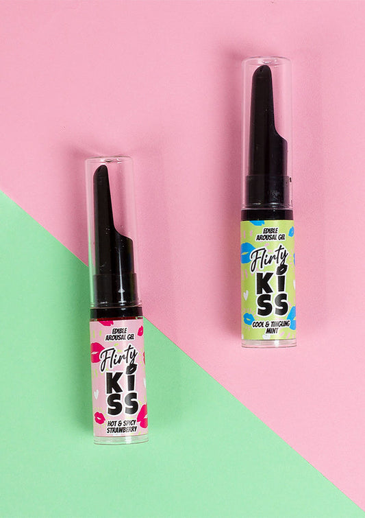 Flirt Kiss Gel Strawberry Mint 2x8 gr by Secret Play