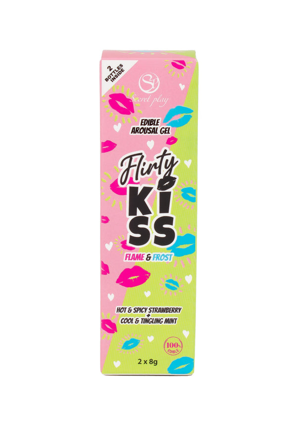 Flirt Kiss Gel Strawberry Mint 2x8 gr by Secret Play