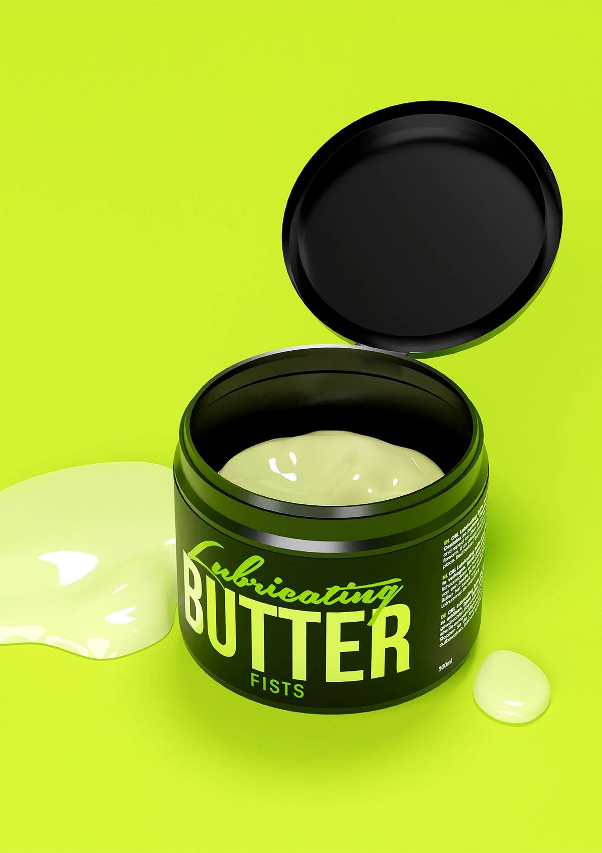 Bestel: Lubricating Butter Fists 500 ml - bij Happytoys: de erotische sex webshop | liever Happy dan Easy ⭐⭐⭐⭐⭐