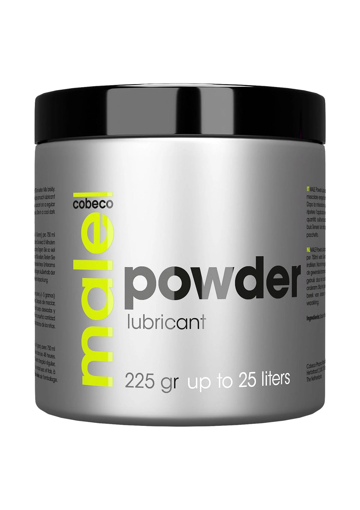 Bestel: Male Powder Lubricant 225 ml - bij Happytoys: de erotische sex webshop | liever Happy dan Easy ⭐⭐⭐⭐⭐ - Default Title - 92522 - NATUREL - 225