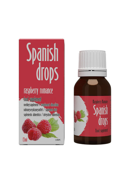 Beste vandaag nog: Spanish Drops 15 ml by Cobeco - bij Happytoys Sexshop: online sex shop for Feeling Happy & Easy 😊 - Raspberry - 92550 - RASPBERRY - 15