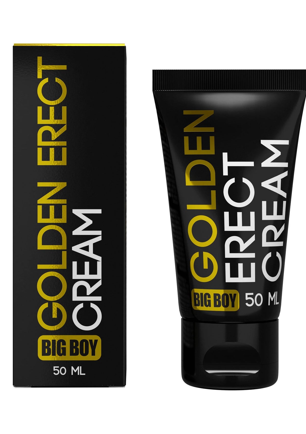 Beste vandaag nog: Big Boy Golden Erect Cream 50 ml by Cobeco - bij Happytoys Sexshop: online sex shop for Feeling Happy & Easy 😊 - Default Title - 92553 - NATUREL - 50