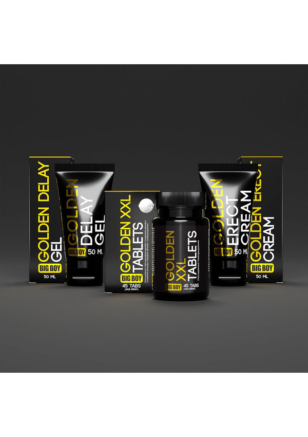 Big Boy Golden Erect Cream 50 ml by Cobeco