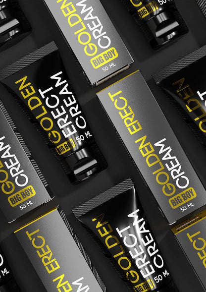 Big Boy Golden Erect Cream 50 ml by Cobeco