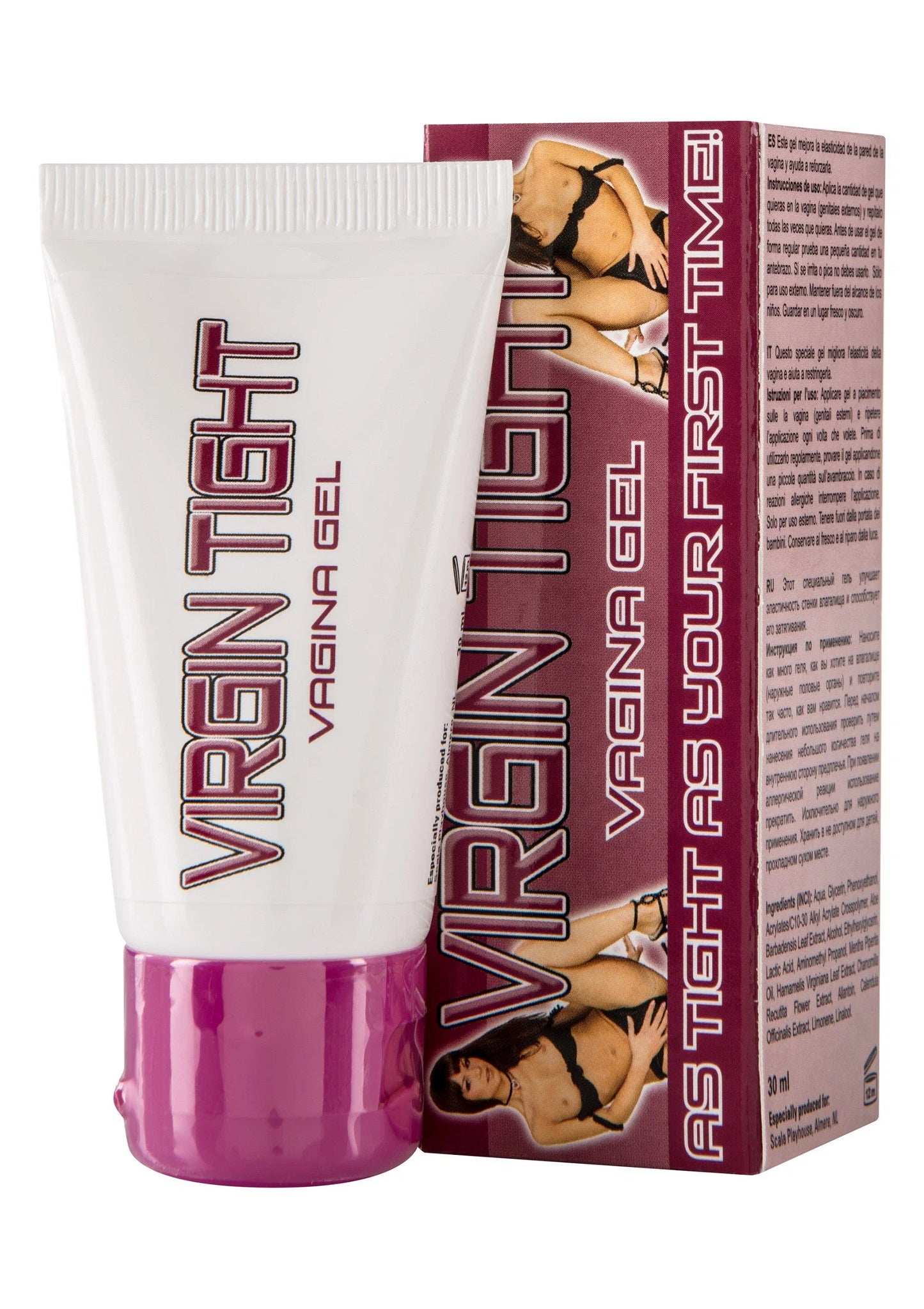 Bestel: Virgin Tight Vagina Gel 30 ml - bij Happytoys: de erotische sex webshop | liever Happy dan Easy ⭐⭐⭐⭐⭐ - Default Title - 92562 - NATUREL - 30
