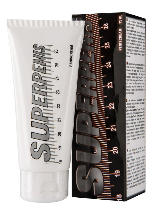Bestel: Super Penis 75 ml - bij Happytoys: de erotische sex webshop | liever Happy dan Easy ⭐⭐⭐⭐⭐ - Default Title - 92567 - NATUREL - 75
